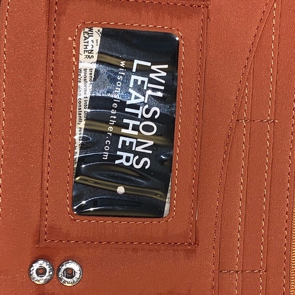 Small leather handbag - Picture 7 of 8